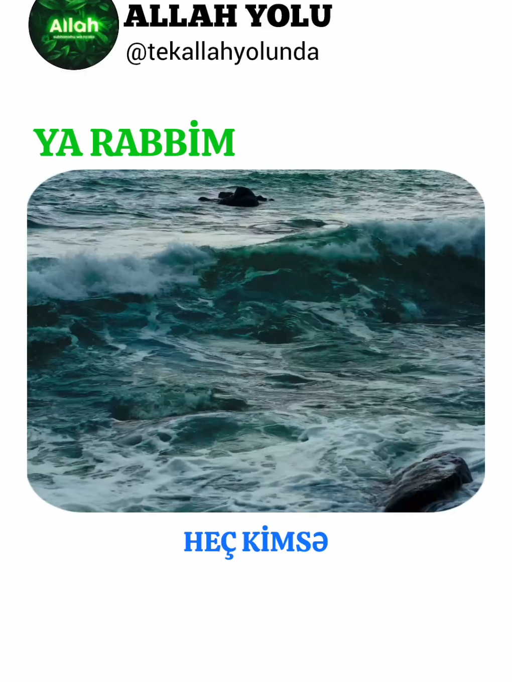 Ya Rabbim #islam #quran #hədis #sünnə 
