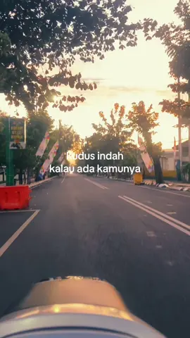 kudus seindah itu,tapi tidak dengan kenangannya #fyp #xybca #sunset #kudus #4u 