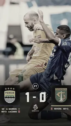 “Belum rezeki hari ini, kalah tipis 0-1 dari tuan rumah. Selamat untuk Persib 👏💙💚#persib #persebaya #persibday #persebayaday #fyp 