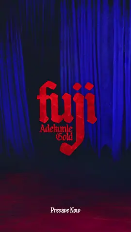 My new album FUJI is out Oct 3rd. Pre-save link in my bio  🔥🦈
