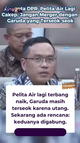 Anggota Komisi VI DPR Fraksi PAN Abdul Hakim Bafagih menolak rencana PT Pertamina melebur Pelita Air dengan Garuda Indonesia. Alasannya: 👉 Pelita Air sedang menunjukkan kinerja positif. 👉 Garuda masih bergelut dengan persoalan keuangan. 👉 Merger dikhawatirkan justru merugikan Pelita. Sementara itu, Dirut Pertamina Simon Aloysius Mantiri mengungkapkan, langkah ini bagian dari upaya Pertamina fokus pada bisnis inti mereka: minyak, gas, dan energi terbarukan. Artinya, bisnis aviasi mungkin tak lagi jadi prioritas. Tapi publik bertanya: Apakah merger ini akan menyelamatkan Garuda, atau justru menyeret Pelita ikut menanggung beban? Dan di tengah industri penerbangan yang belum pulih sepenuhnya, siapa sebenarnya yang diuntungkan dari penggabungan ini? Follow @ruangpublik.idn — sebelum merger maskapai hanya jadi manuver elit bisnis, sementara penumpang tetap menanggung mahalnya tiket. 📹 : kompascom