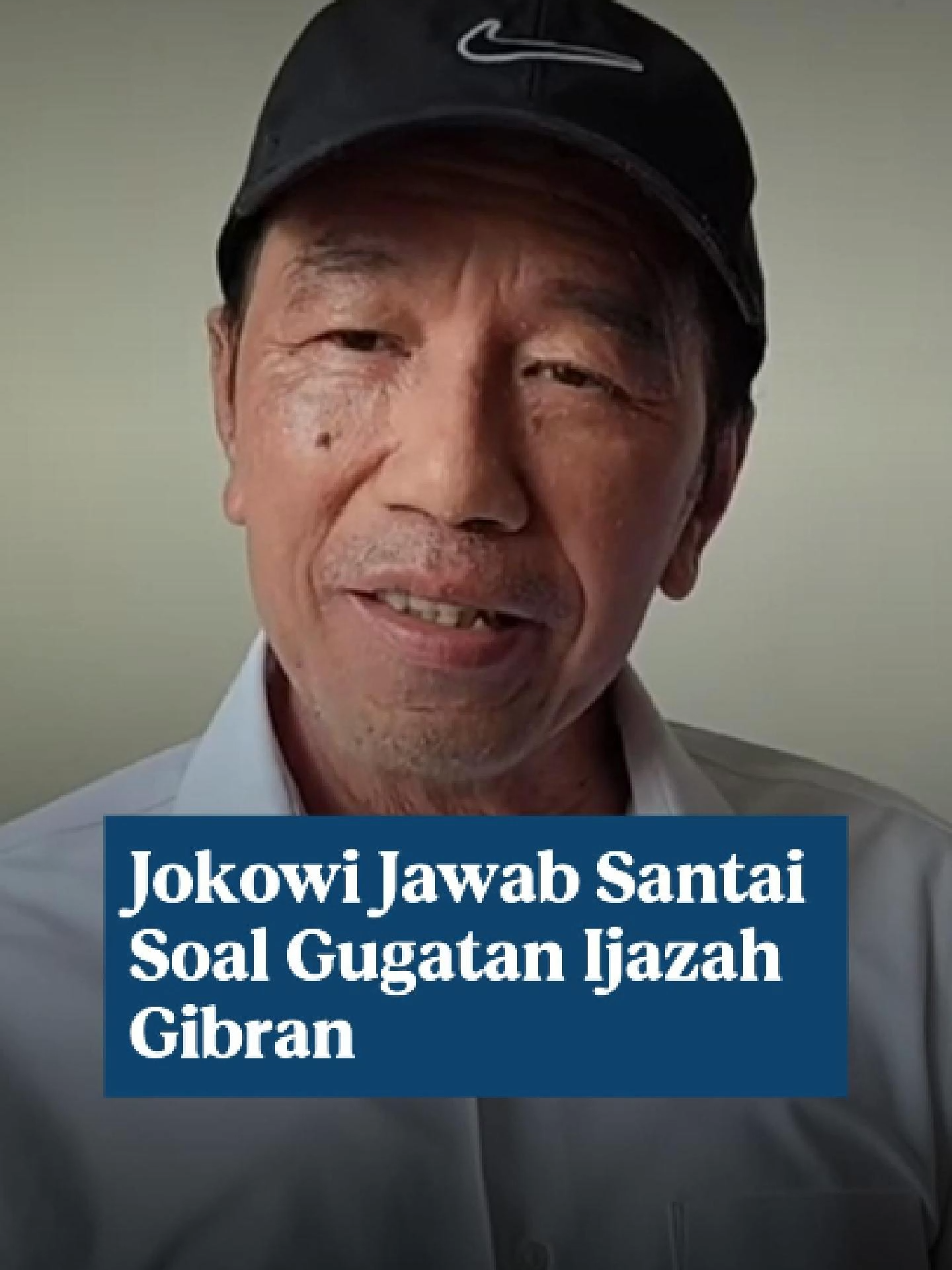 Jokowi Jawab Santai Soal Gugatan Ijazah Gibran, Berkelakar Polemik Ini 