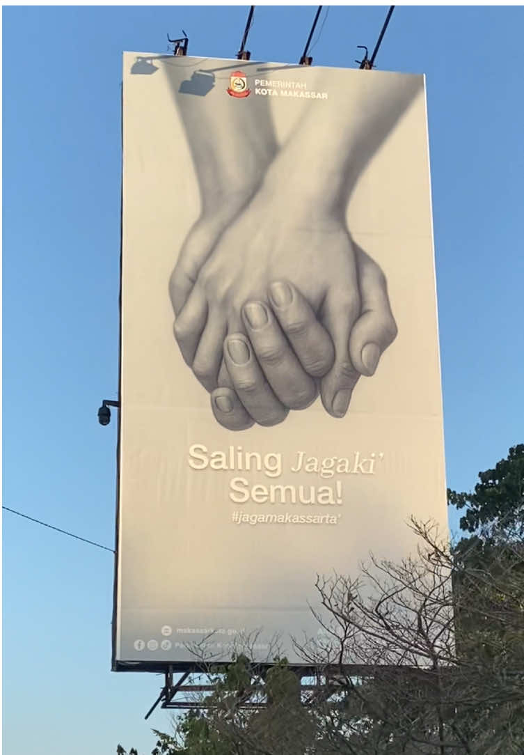 Makassar mode mengIngatkan!!! #makassar #salingjaga 