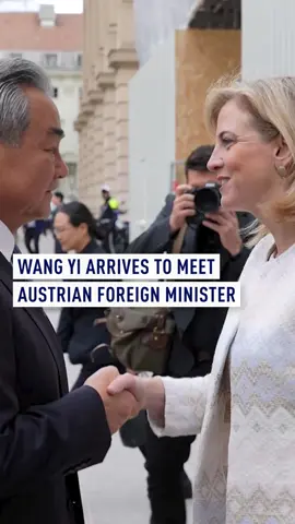China's foreign minister Wang Yi arrived in Vienna on Friday to meet his Austrian counterpart Beate Meinl-Reisinger for bilateral talks at the foreign ministry.