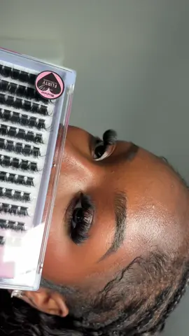 can never make me pay to get them done! love a DIY! @Wosheer Beauty  #diylashes #wosheerbeauty #lashclusters #waterprooflashes 