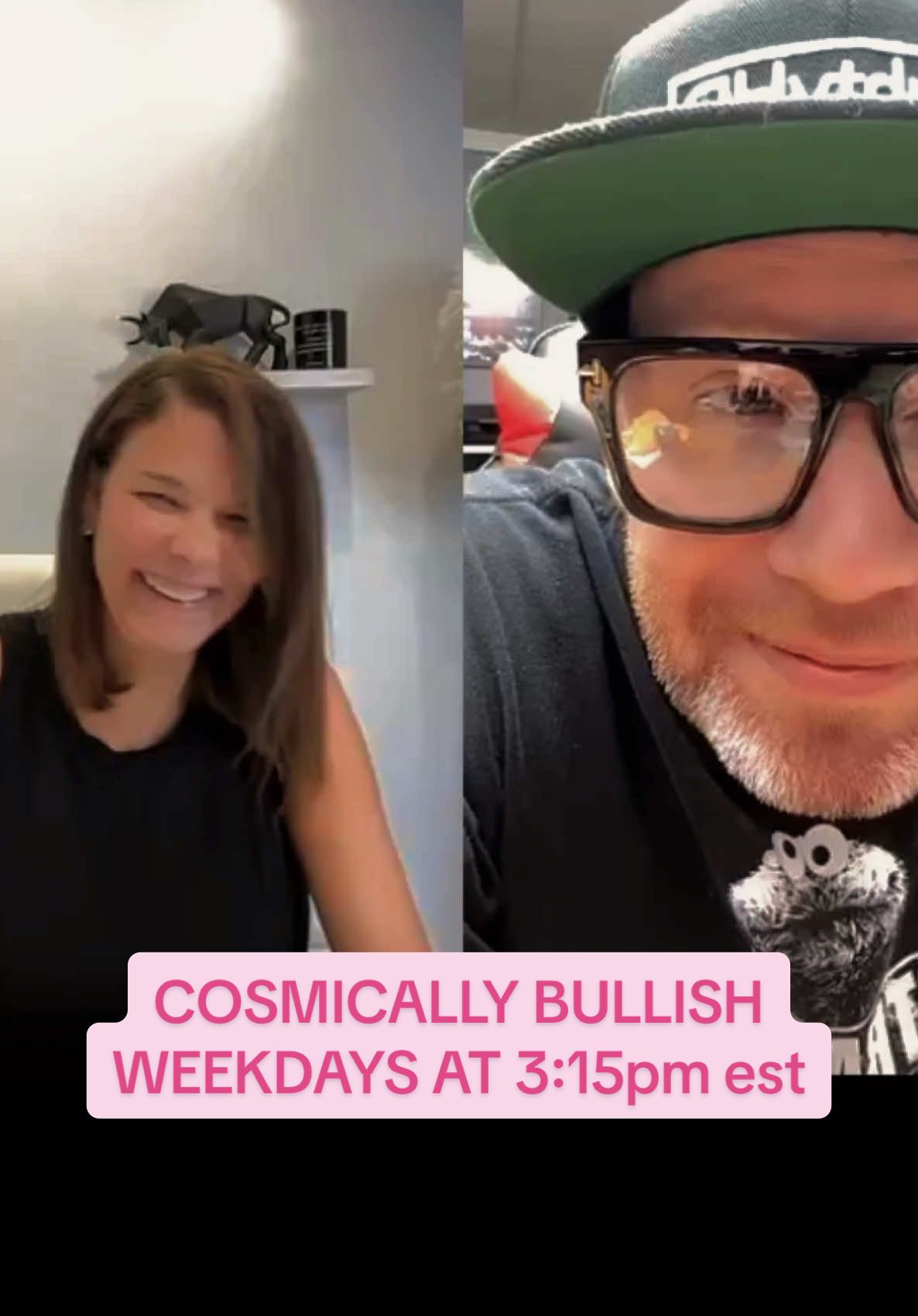 Cosmically Bullish: Live Crypto + TA + Laughs 🚀 We go LIVE every weekday at 3:15 PM EST—quick crypto market updates, practical TA, and plenty of laughs with Bullish Babe & Cosmic Crypto. Tap in, learn fast, and leave bullish. Tag a friend who needs smarter charts 👉 @Cosmic Crypto 🐺 #crypto #bitcoin #cryptoupdates #technicalanalysis #trending @Algorand 