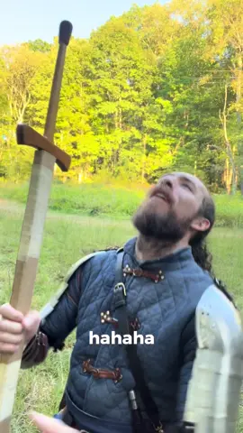 Oh gods I can’t stop! Help me! #swordtiktok #outside #funny #swordtraining 