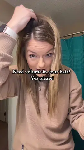 Volumize your hair with these easy products! #sexyhair #volumizedhair #volumehair #hairproductsyouneed #hairproductsthatwork 