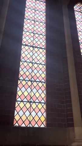 Work is not a chore when I work in places like these and music in my ears ❤️ #stainedglass #playlist #traditional #church 