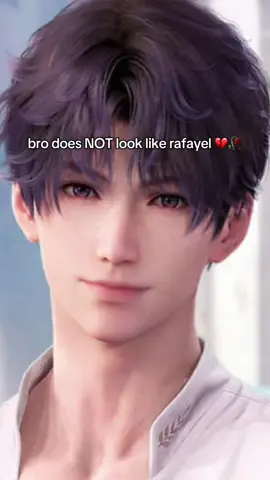 bro jus swept his bangs in 💔💔 #loveanddeepspace #rafayel #funny #meme #fyp 