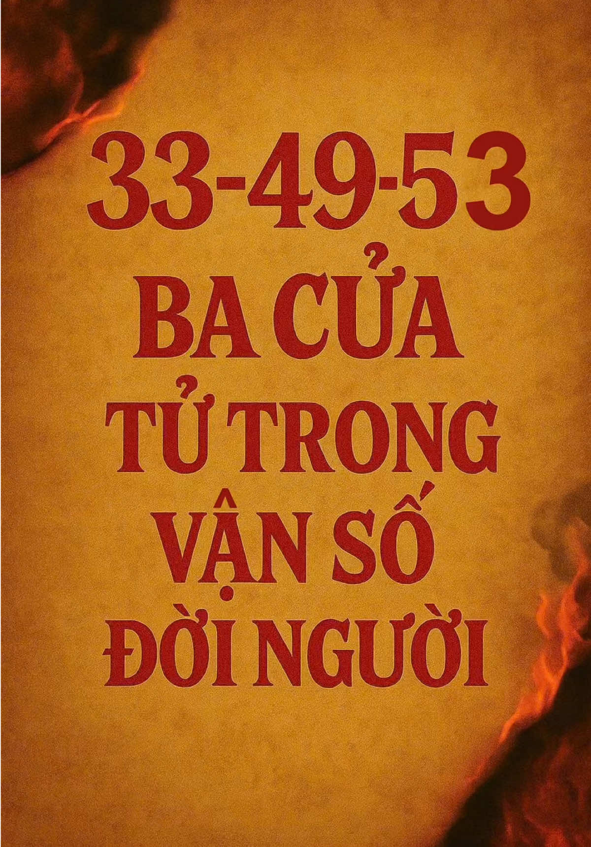 🔮 33 - 49 - 53 không chỉ là con số...  Mà là ba cửa tử ai cũng phải bước qua một lần trong đời.  ⛰️ Vượt được, đời mở. Không qua, vận lụi.  🌗 Đừng để vận hạn ập tới khi mình chưa sẵn sàng.  📩 Để lại lời nhắn, cô sẽ chỉ rõ hạn – và cách hóa giải. #TứTrụĐịnhVận #CôMinhHuyền  #BátTự #KinhDịchỨngDụng #NhânTướngHọc  #VậnHạnTuổi33 #Hạn49Tuổi #Tuổi53BiếnĐộng  #GiảiMãVậnMệnh #PhongThủyKhaiVận