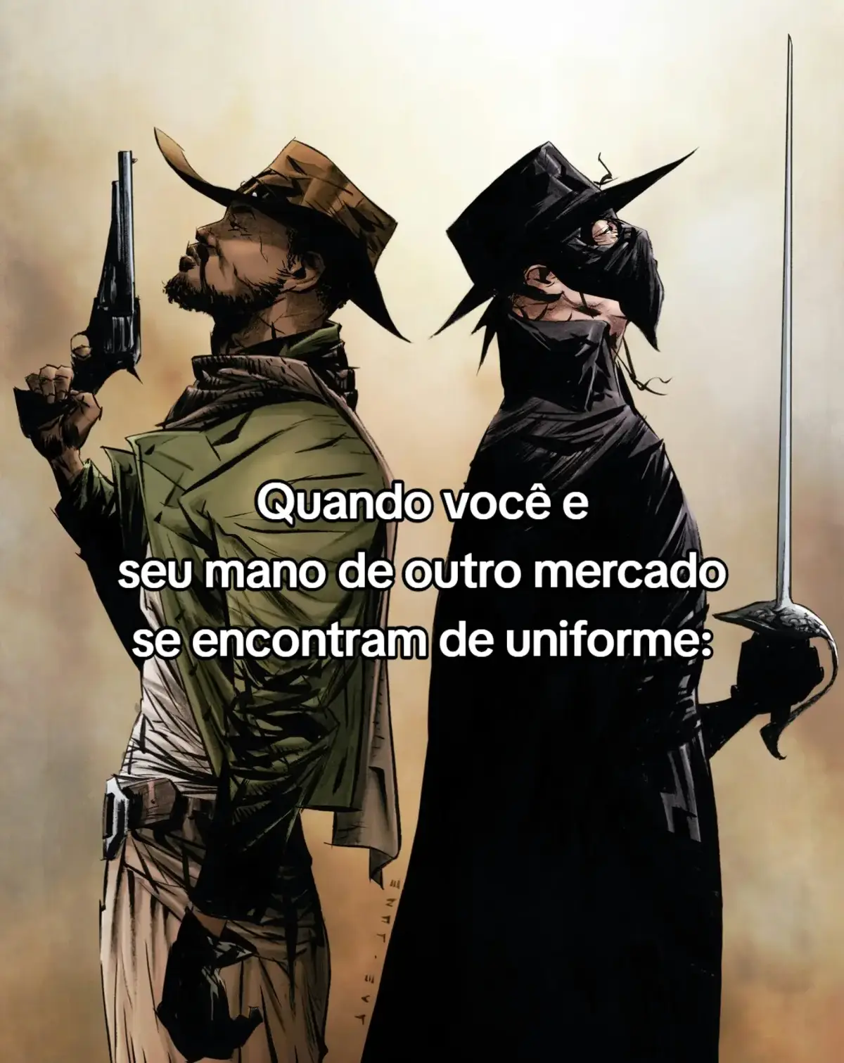 #amizade #zorro #django #meme #mercado 