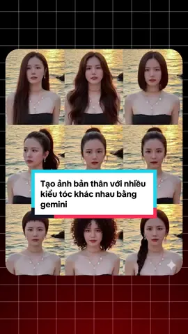 Tạo ảnh bản thân với nhiều kiểu tóc khác nhau bằng gemini#ai #hoangkhanhduong #gemini #googleai 