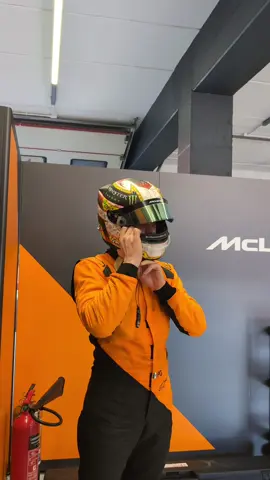 Suiting up with Pato in Imola 🇮🇹 #McLaren #F1 #F1TikTok #patooward 