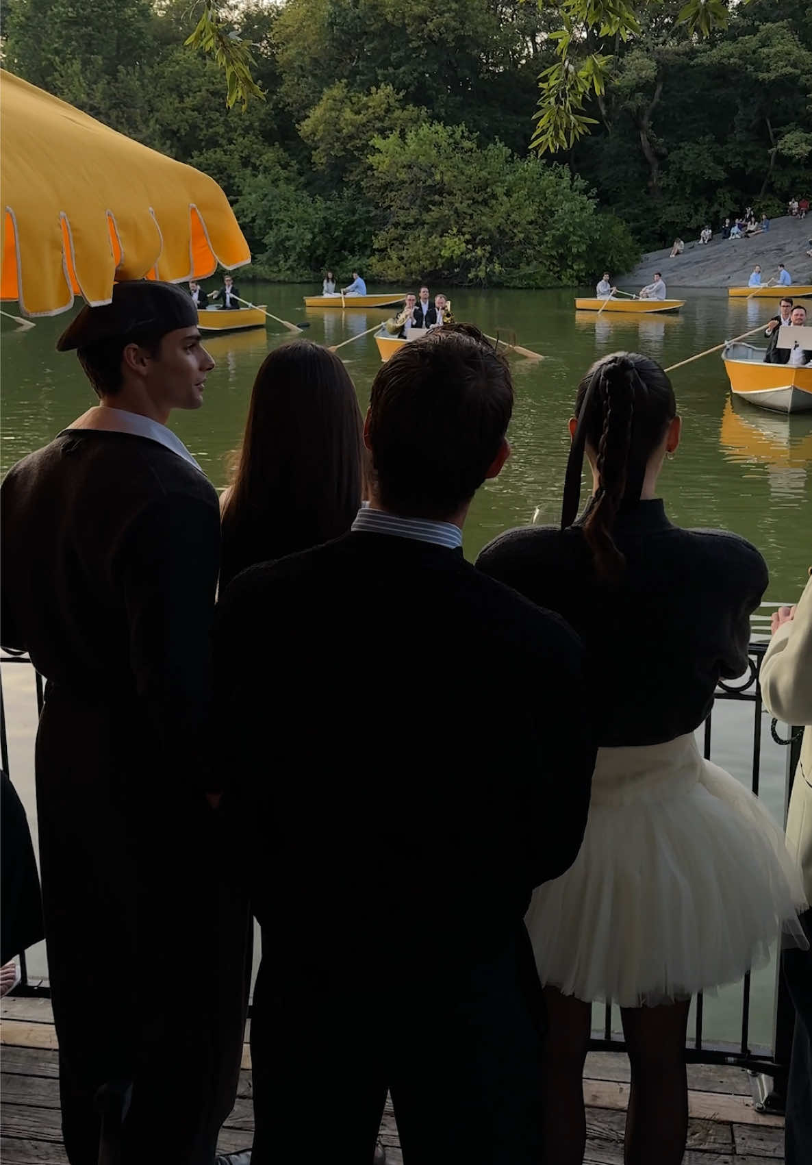 An evening in central park #dreamcore #jacquemus