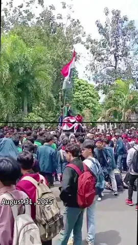 The protests were primarily organized and attended by students, labor groups, and civic activists. #StudentProtest #Activism #Jakarta #Indonesia