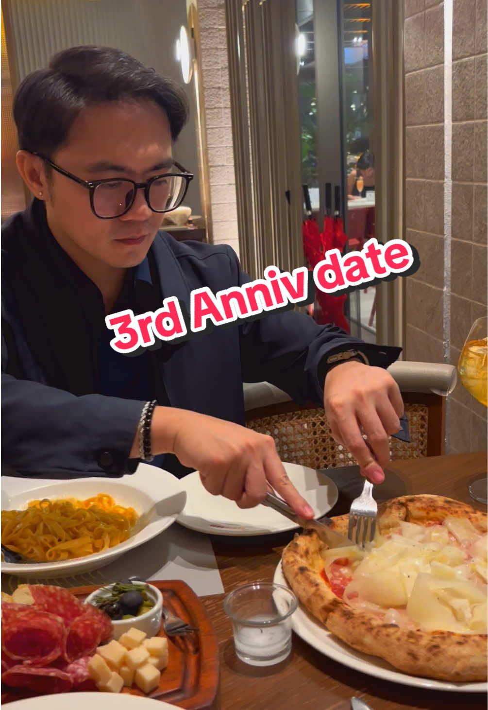3rd Anniversary date 🫶🏻  #fyp #italian #lovewins🏳️‍🌈 