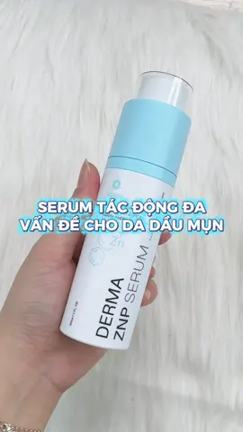 Serum kẽm tác dộng đa vấn đề cho da dầu mụn #actidem #xuhuong #review #lamdep #routineskincare