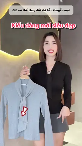 Kiểu dáng thanh lịch hiện đại , ai mặc nhìn cũng xinh #tuyetbuiuytin #ao #aokieu #aokieunu #aokieunuxinh 