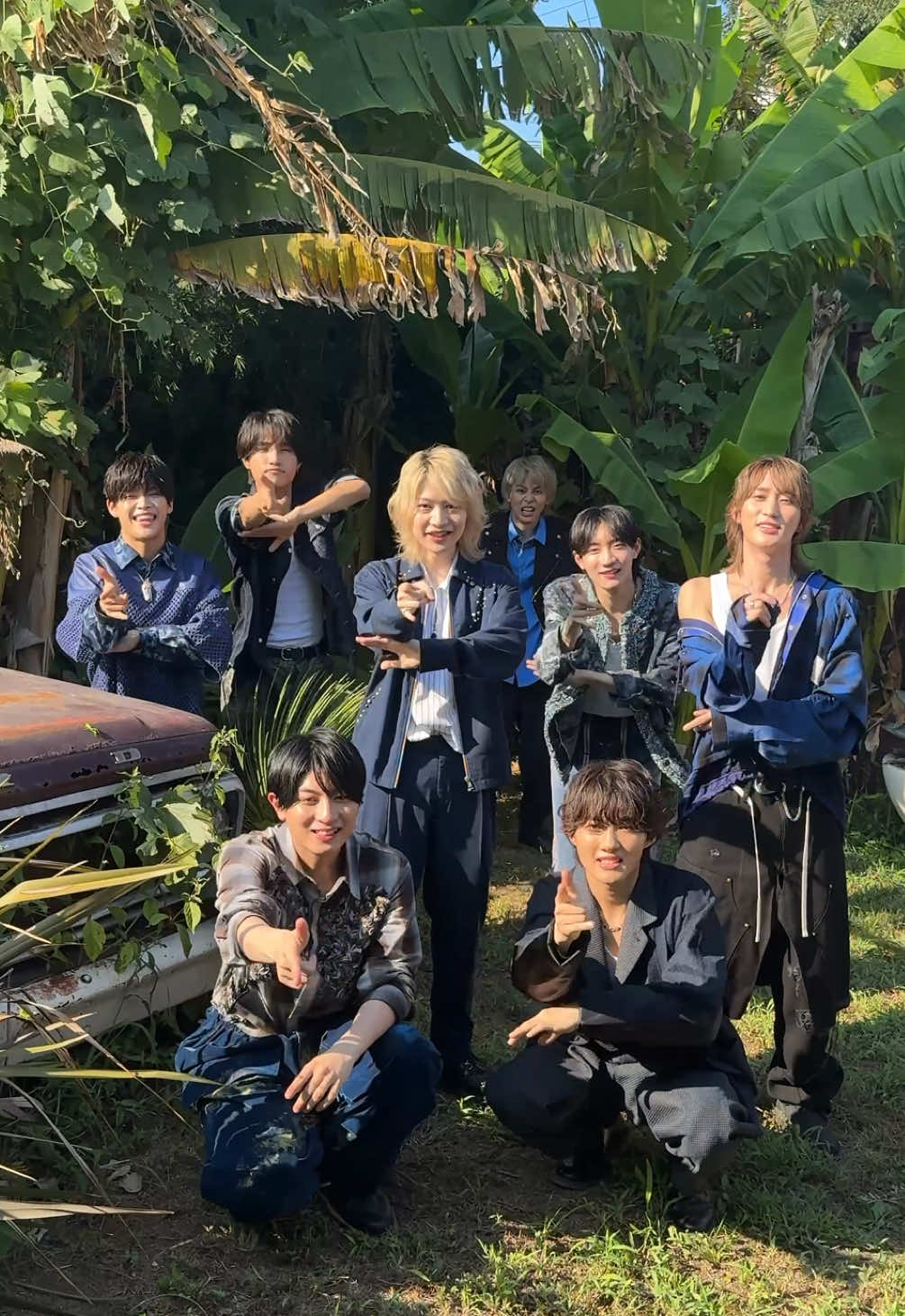 あーいらびゅー🫶🏻 #BandZAI 橋本涼/矢花黎/今野大輝/菅田琳寧/本髙克樹/鈴木悠仁/川﨑星輝/稲葉通陽 #なつあい