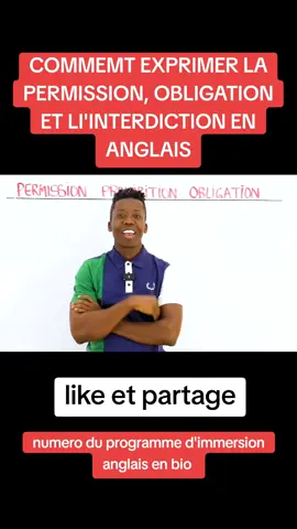 comment exprimer la permission, obligation et interdiction en anglais #vocabulary #english #LIVEIncentiveProgram #LIVEStory #PaidPartnership 