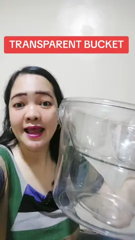 transparent bucket #clearbucket #transparentbucket #recomended 