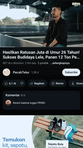 versi perikanan #peternaklele #pemudasukses #fypage #budidayaikan 