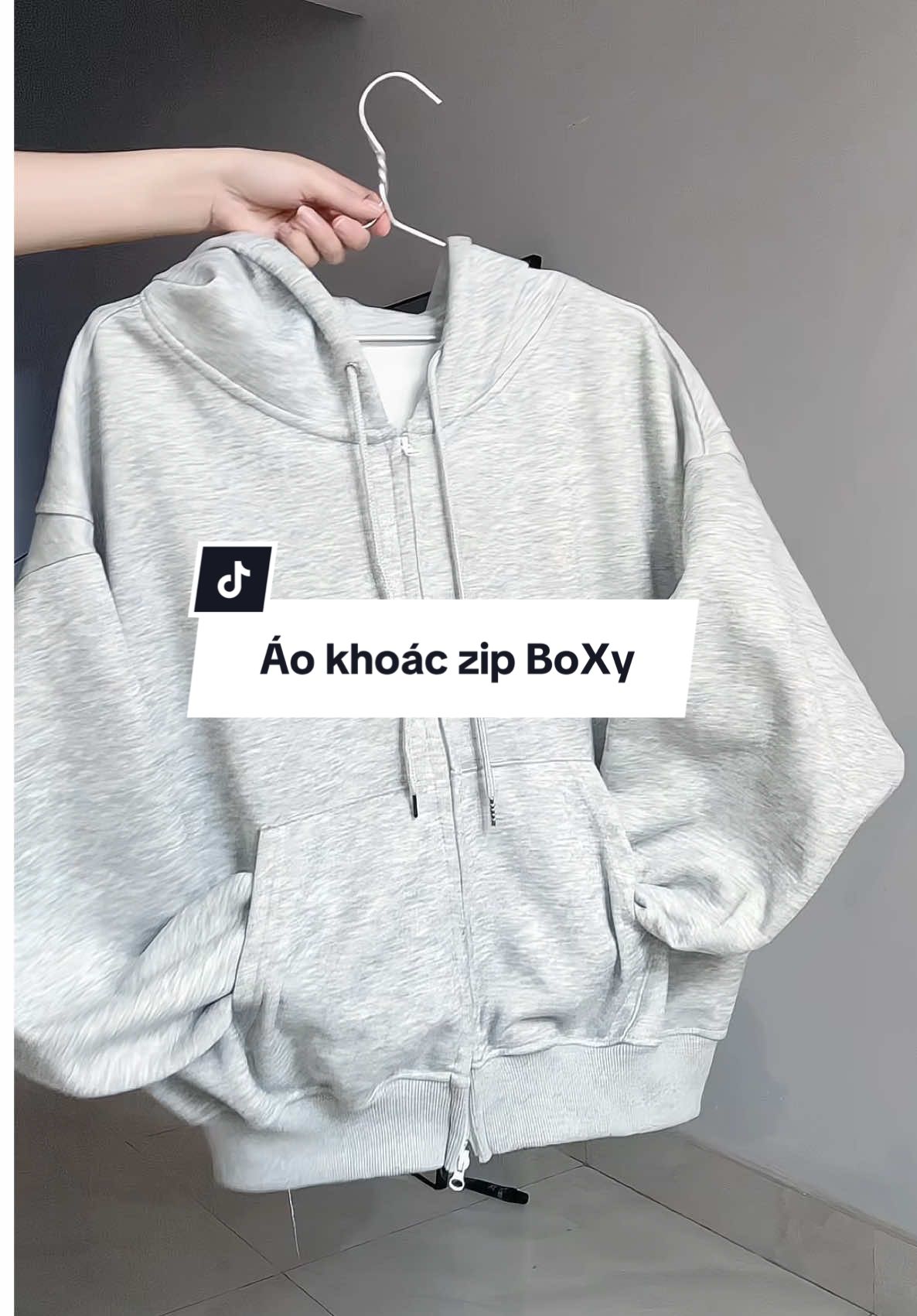 Qó khoác zip BoXy khoá 2 chiều , nỉ 2 da không sợ bị xù vải nhe #viral #áokhoac #aokhoacboxy #naclothing3 #labsion @LABSION 