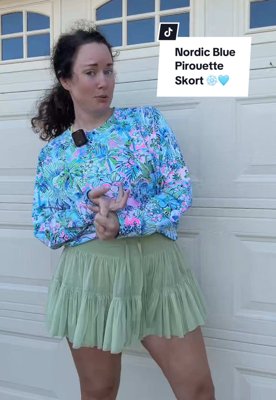 ❄️💙 Big news for skort lovers: @POPFLEX Active just dropped their Nordic Blue line and she is stunning!! The Pirouette Skort you already know and love now comes in this gorgeous shade of icy blue that feels fresh, bold, and perfect for every season!! This skort is made for twirling, moving, and living in. She’s flirty, fun, and theme park approved while still being practical for everyday life. With built-in shorts, two deep pockets, and a drawstring waist that cinches you in just right, it’s the balance of style and function that makes this piece such a favorite. Nordic Blue is one of those colors that instantly stands out in a crowd but still pairs effortlessly with your favorite neutrals and brights. Whether you’re headed to the gym, running errands, or planning a full day of fun, this skort is ready for it all. The Pirouette Skort sells fast every single time, and now that it’s available in Nordic Blue, it won’t be around long. There are less than 500 currently in stock!!! Sizes XXS–3XL are in stock now, so if this shade has been calling your name, grab it while you can!! #pirouetteskort #skortoutfit #midsizefashion #blueoutfit #icequeen 
