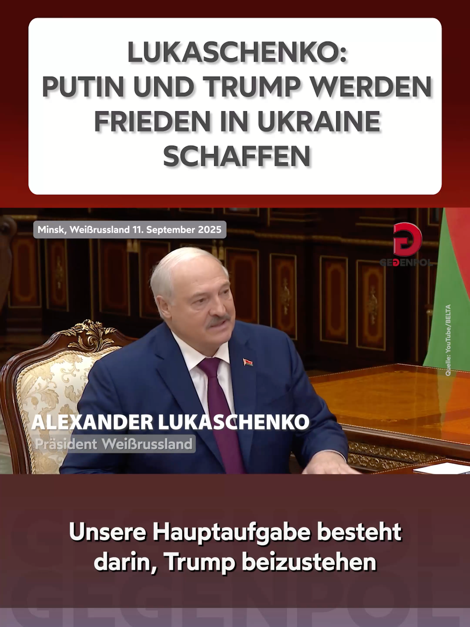 #Lukashenko #Belarus #Putin #DonaldTrump