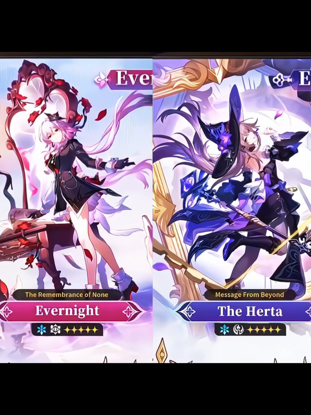 I think they thought no one would notice.  #evernight #theherta  #HonkaiStarRail #honkai 