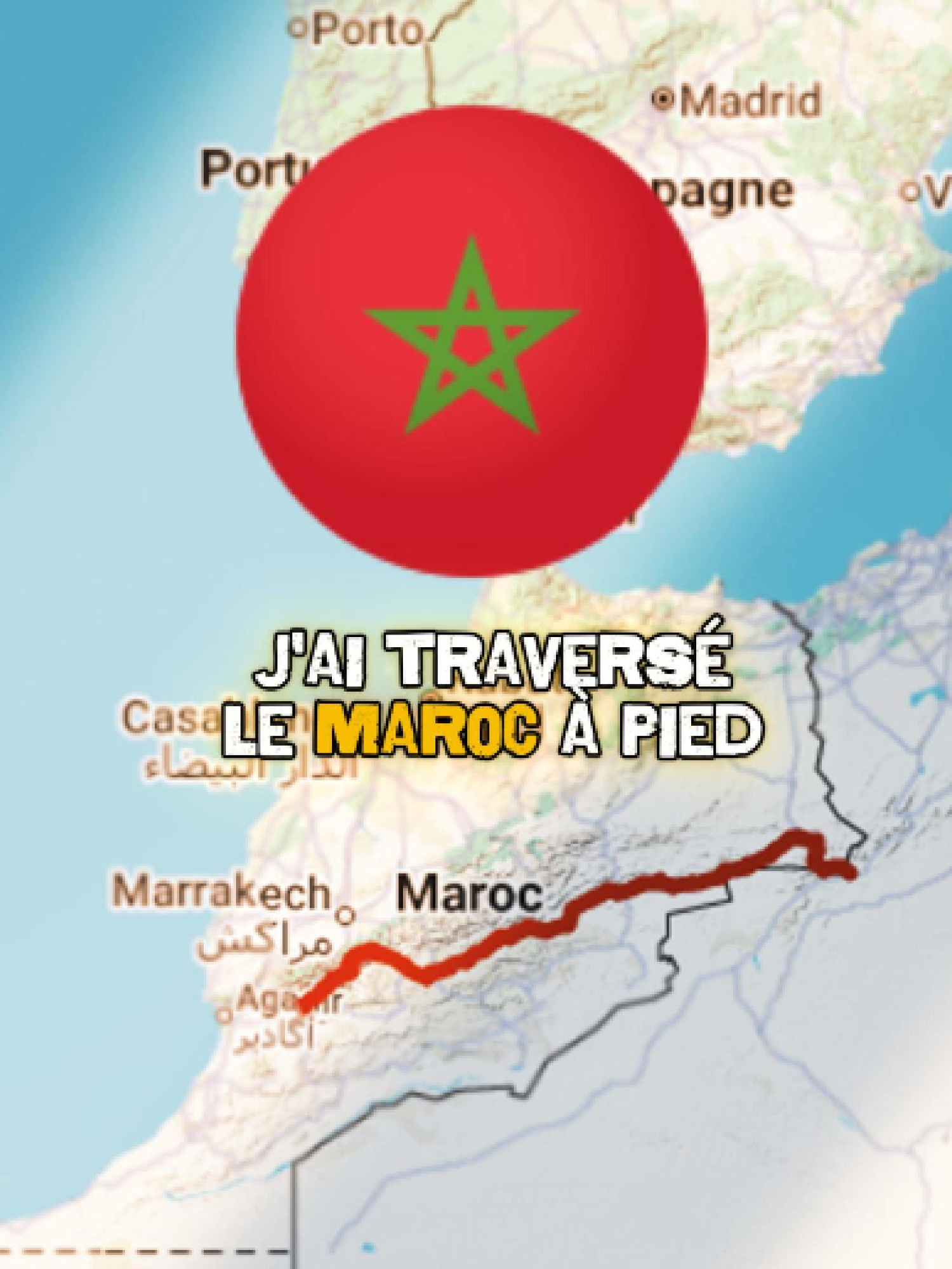 J'ai traversé le Maroc à pied