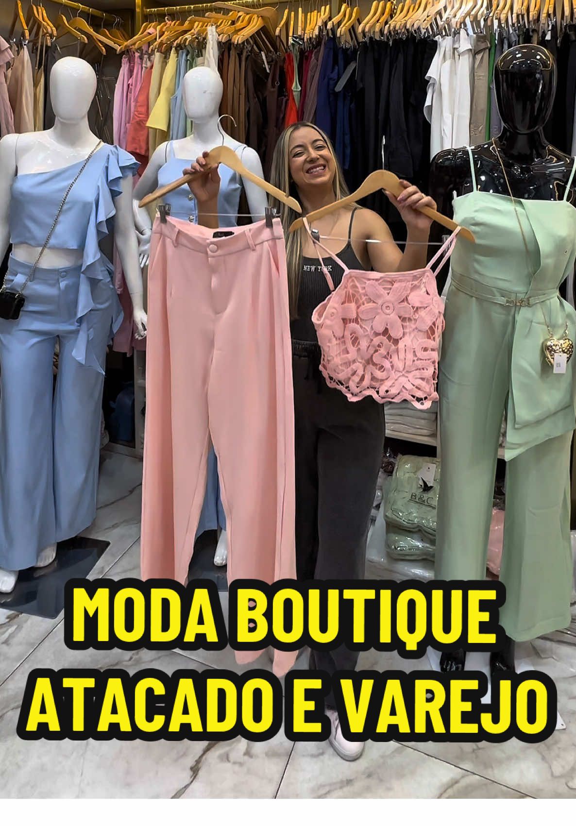 Moda boutique atacado e varejo😍 📌Instagram: @isabellassmodasatacado 📲WhatsApp: (62)99285-2773 ✔️Tik tok: @Isabella modas atacado Atacado  #conjuntosfemininos #modaboutique #goianiatiktok 