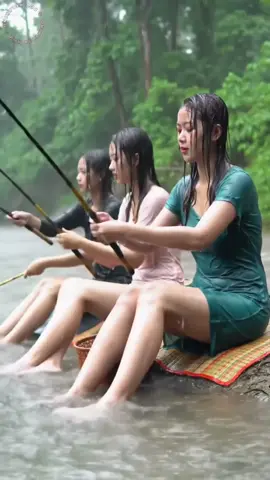 Promo Dalaman, Celana Dalam (CD) Wanita!! Besok Harga Naik !! 👉 👙 POV - Cewek Cantik Mancing di Sungai Pakai Dress Tipis, Relaksasi Suara Hujan dan Air Sungai Mengalir Deras, Gadis Mancing Ikan 🐟 #Part 4 🌧💦 #fyp #masukberanda #relaksasi #cdwanitadewasa 