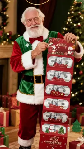 Skip the boring gifts this year! 🎁 Make cash gifts festive & fun with our Christmas money envelopes. Perfect for teens, grandparents, & everyone on your list! 🎅✨ #ChristmasCash #GiftIdeas#fyp#christmas #ai 