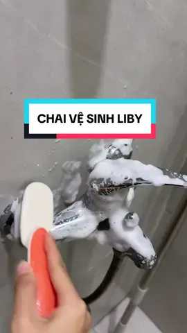 Vệ sinh phòng tắm hương chanh #libyofficial 