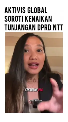 Aktivis @salsaerwina Soroti Kenaikan Tunjangan DPRD NTT.  #alortiktok #indonesia🇮🇩 #kalabahi❤️🌈alor🌈ntt #nttpride🏝🔥 #nttpride🏝🔥kupangntt💯 