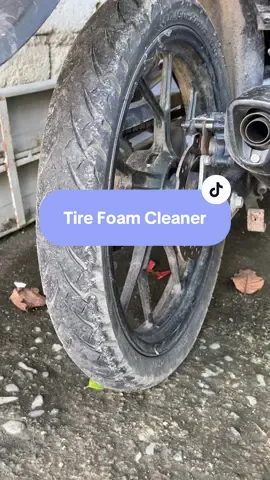 Tire Foam Cleaner! #tirefoamcleaner #foamcleaner #carspray #carcare #fyp 