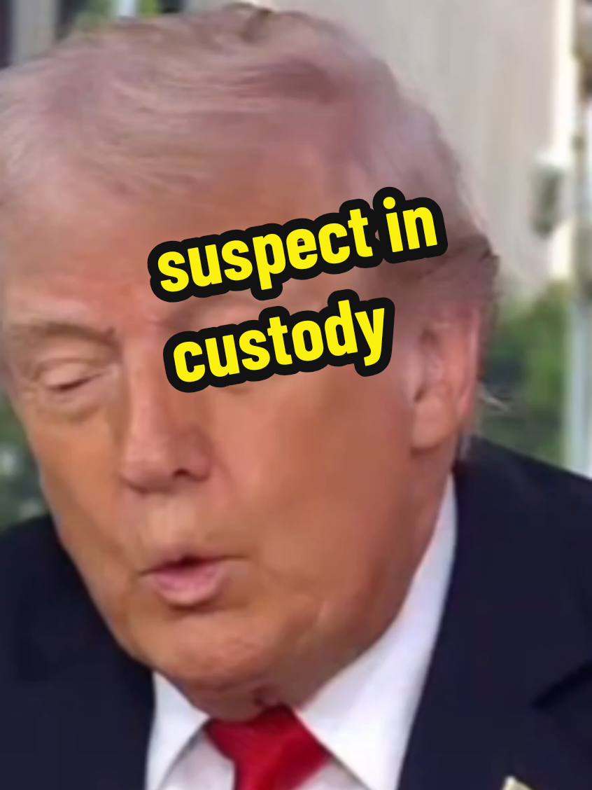 the man suspected in the assassination of Charlie Kirk is now i. custody according to President Donald Trump. he was turned in by someone who recognized him from photos released by the FBI. Trump promised details later today #breakingnews #charliekirk #charliekirksuspect #donaldtrump #foxnews 