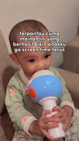 terpantau ini mainan favorite anakku 😍 #mainananak #mainbhisinger #mic #anak #bayi 
