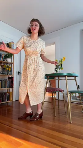 #belleandsebastian #vintagefashion #1940sfashion #OOTD 