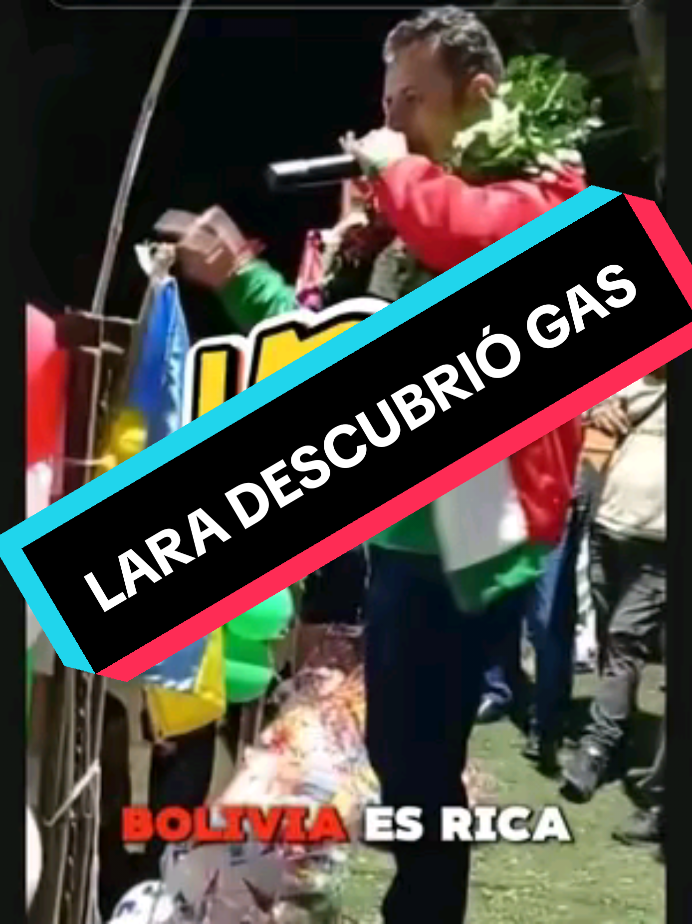 Lara descubrió gas en Bolivia y ahora somos ricos otra vez. #rodrigopaz #edmanlara #izquierda #cobralitic #izquierdanuncamas