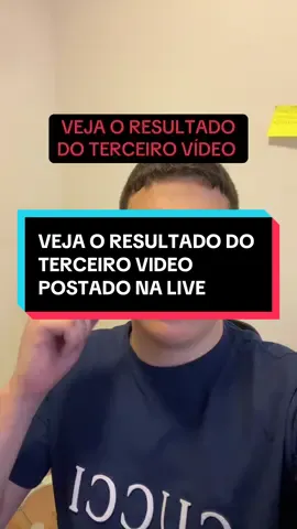 Resultado do 3 vídeo do nosso canal da live. #video #resultado #retencao #viralizar #faturando 