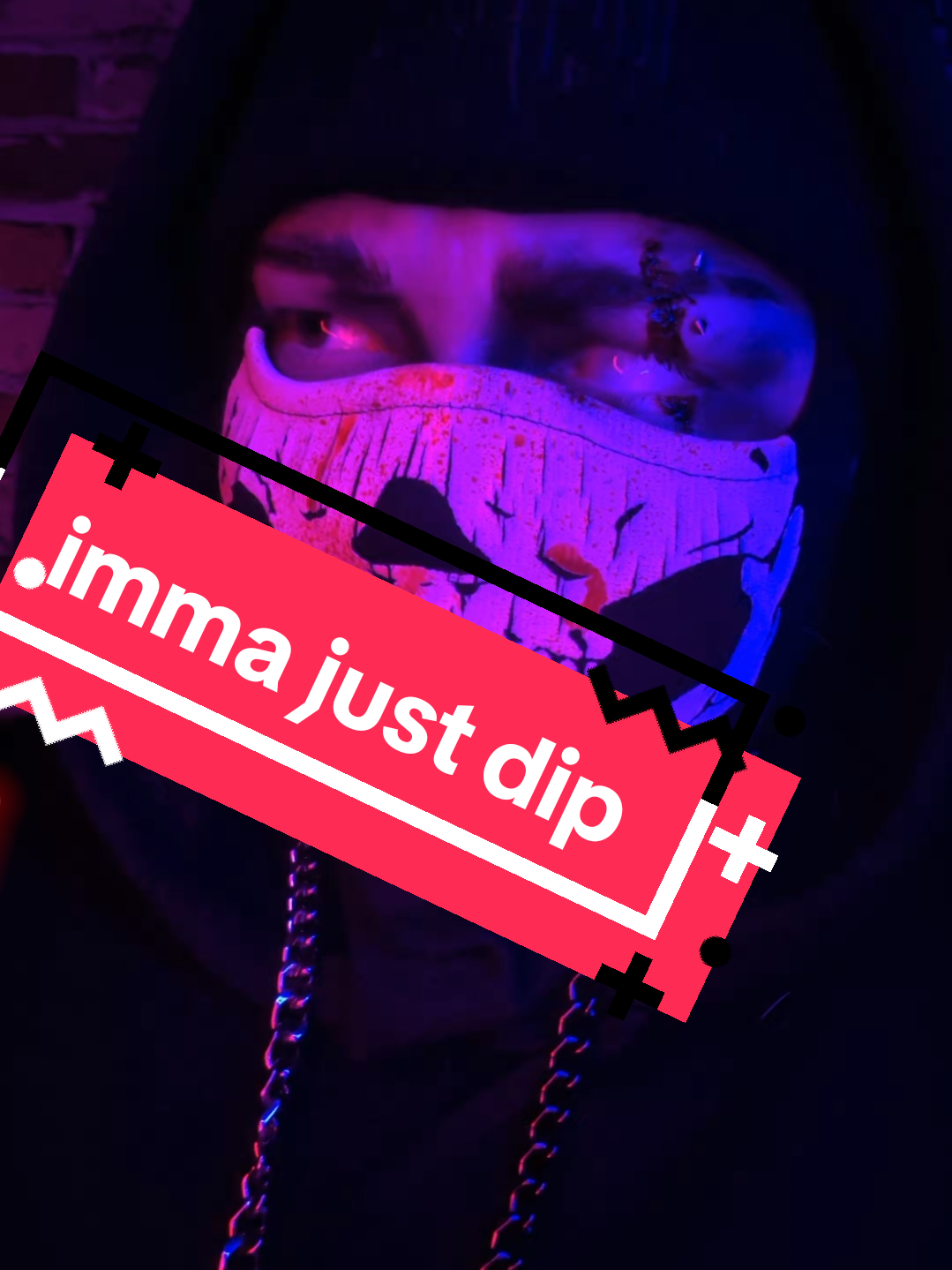 MDNI CW Fake Bl00D Yeah nah fam I'm good 🤣 block and move on is my moto. #fypシ #masktok #bye #BookTok #safe 