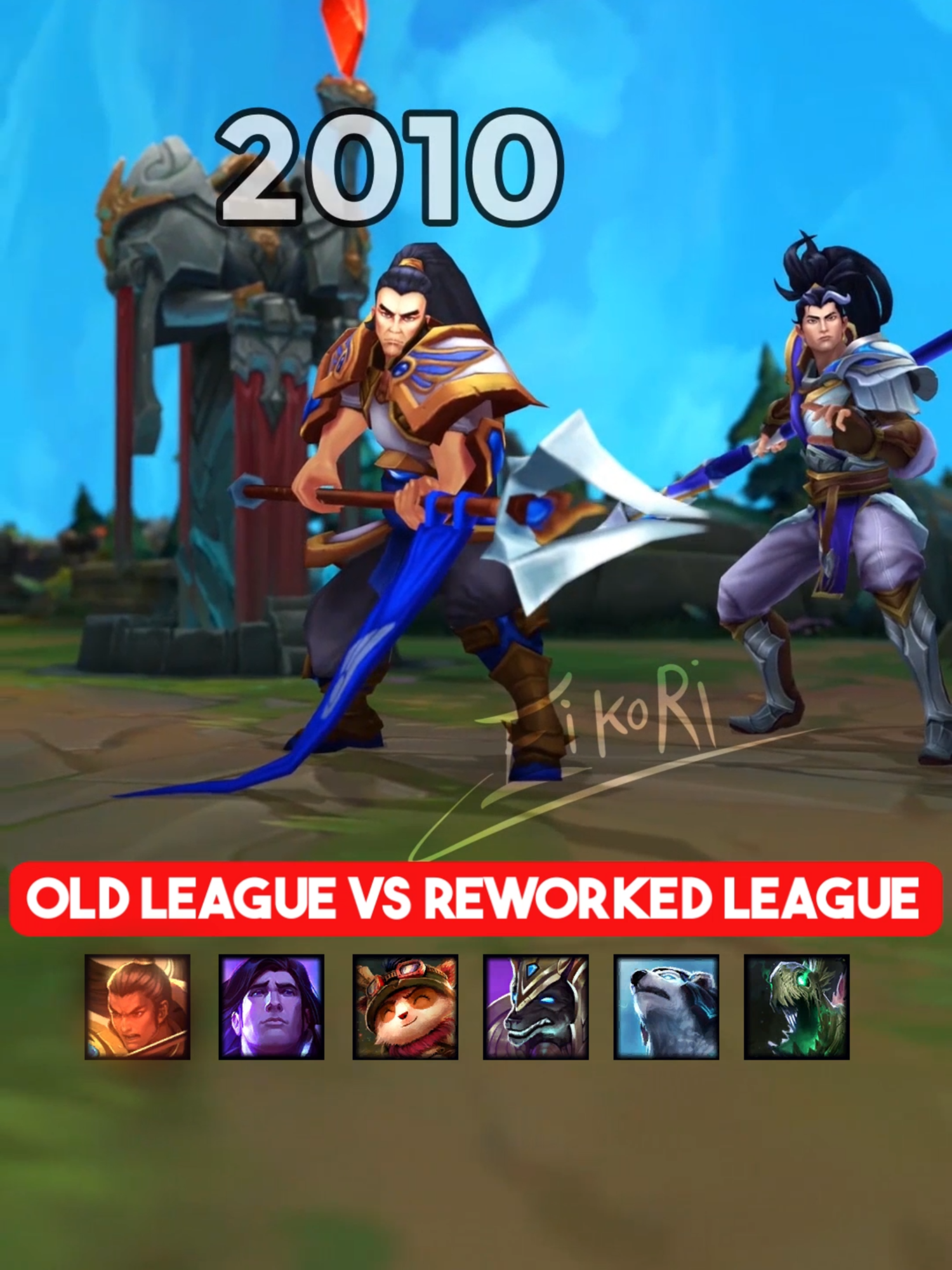 And a new video on the old league of champions before their rework! Which one do you regret the most ? #leagueoflegends #leaguetok #leaguetiktok #leagueclips