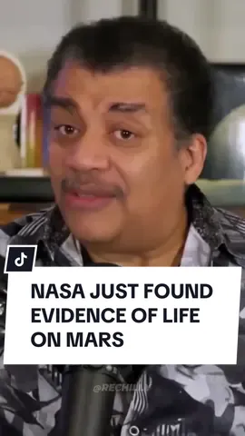 Nasa has just found evidence of life on Mars 👀 - - This video may contain AI generated content for story telling purposes this is not the real Neil deGrasae Tyson. - - #science #space #Astronomy #nasa #neildegrassetyson 