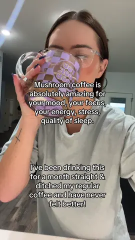 I am so glad I made the switch to mushroom coffee. @gratefulearthcoffee #mushroomcoffee #coffee #coffeetok #coffeelovers 