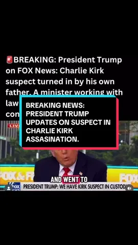 Breaking news on Charlie Kirk shooter. #charliekirk #charliekirkupdate #turningpointusa #presidenttrump #rip @Team Trump @President Donald J Trump 