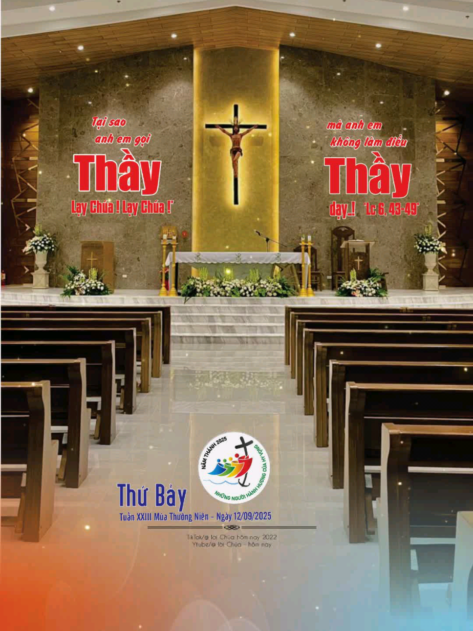 THỨ BẢY TUẦN 23 MÙA THƯỜNG NIÊN NGÀY 13/09/2025. #kinhthanh #conggiao #loichua #loichuahomnay #suyniem 