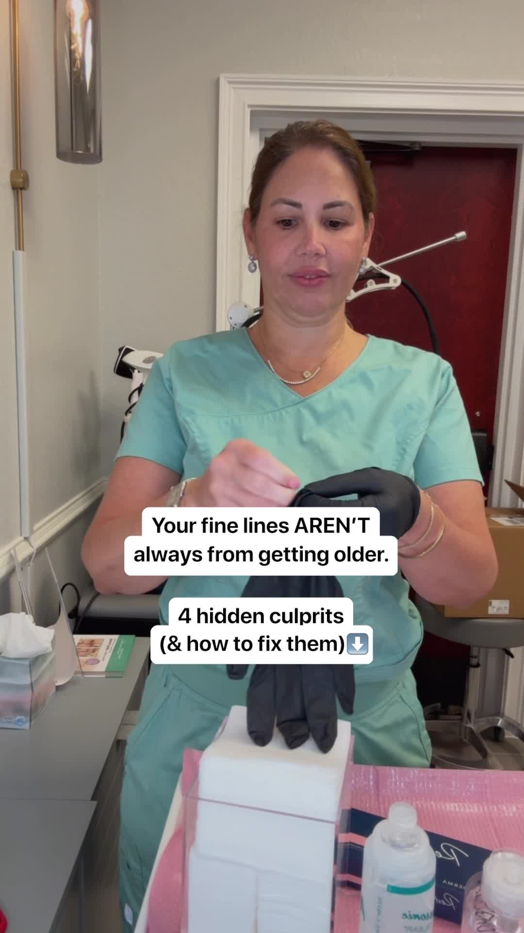 Your fine lines AREN'T always from getting older. 4 hidden culprits ⬇️ Real culprits: 1. Dehydration - Coffee cancels water 2. Screen squinting - Creates muscle habits 3. Side sleeping - Nightly wrinkle pressing 4. No daily sunscreen - UV adds up All fixable ✨ Don't let these steal your glow. Comment QUIZ to find the real cause Disclaimer: Results may vary. Individual outcomes depend on skin type, age, and treatment adherence. Consult a qualified medical professional for personalized advice. #antiaging #finelines #wrinkleprevention #skincare #antiagingtips #preventativecare #skinhealth #dehydration #screentime #sleepwrinkles #sunprotection #skincaretips #naturalresults #womenover35 #womenover40 #agingbeautifully #boardcertifiedphysician #aesthetictreatments #professionaltreatments #confidenceboost #beautyconfidence #facialaesthetics #stayauthentic #elegancebydra